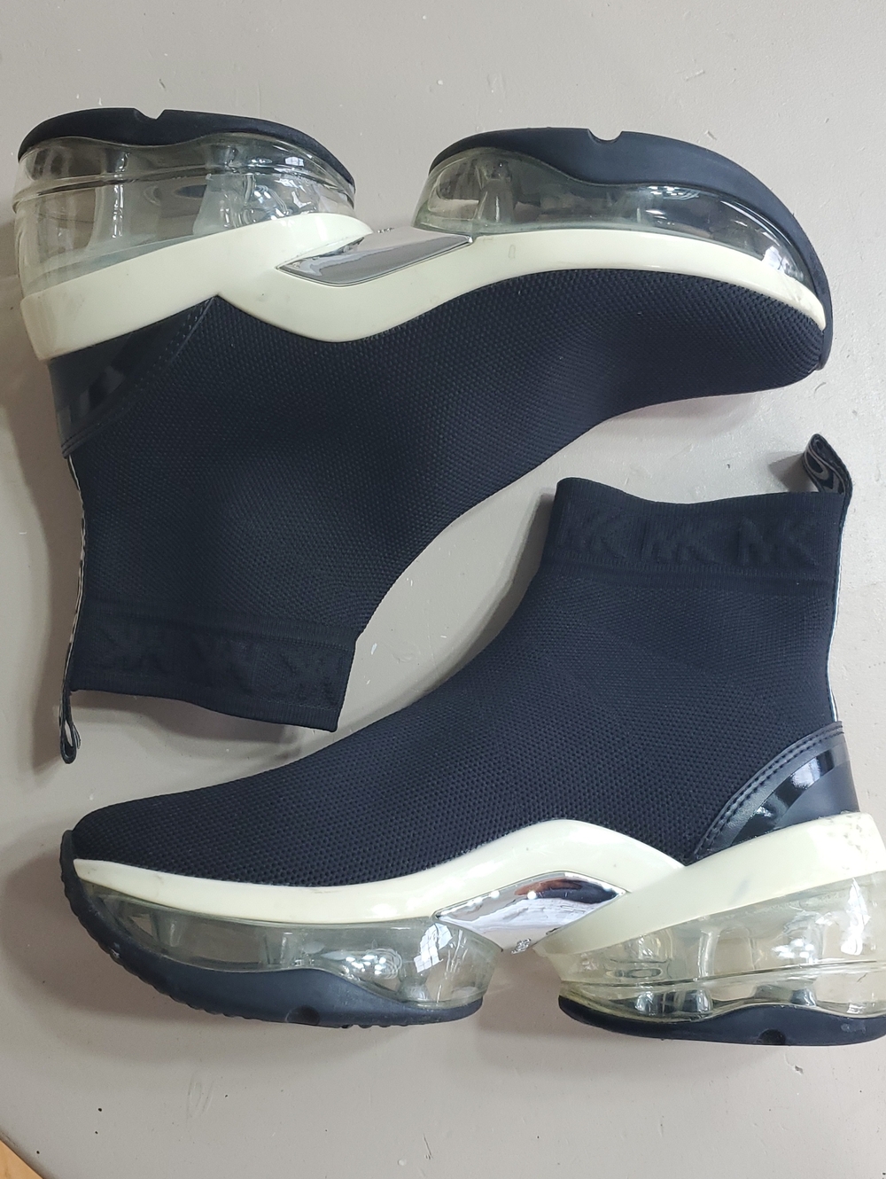 Michael Kors Olympia Bootie Extreme Sock Sneakers Womens 7.5
